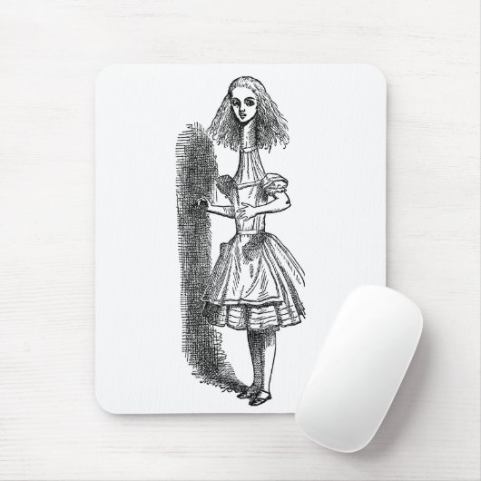 Vintage Alice Adventures in Wonderland Mousepad (Mit Mouse)