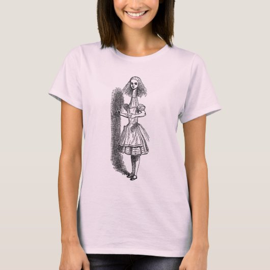 Vintage Alice Adventures in Wonderland T-Shirt (Vorderseite)