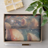 Vintage Alice and Mushrooms Decoupage Seidenpapier (Geschenk)