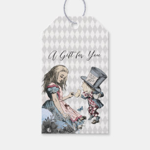 Vintage Alice & Hutmacher individuell anpassierbar Geschenkanhänger