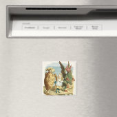 Vintage Alice-Illustration Magnet (In Situ (Geschirrspüler))