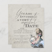 Vintage Alice im Wunderland (Vorne/Hinten)