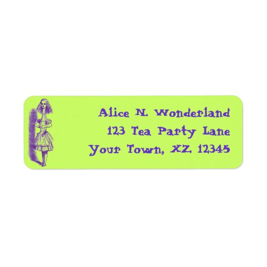Vintage Alice im Wunderland (Vorne)