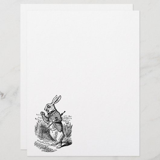 Vintage Alice im Wunderland (Vorne/Hinten)