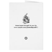 Vintage Alice im Wunderland (Hinten)