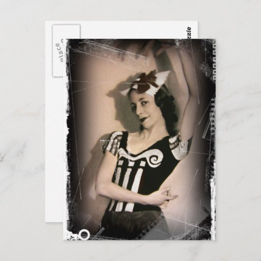 Vintage Alice im Wunderland Ballett Postkarte (Vorne/Hinten)