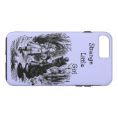 Vintage Alice im Wunderland Case-Mate iPhone Hülle (Rückseite (Horizontal))