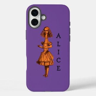Vintage Alice im Wunderland iPhone 16 Plus Hülle