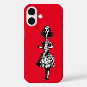 Vintage Alice im Wunderland iPhone 16 Hülle