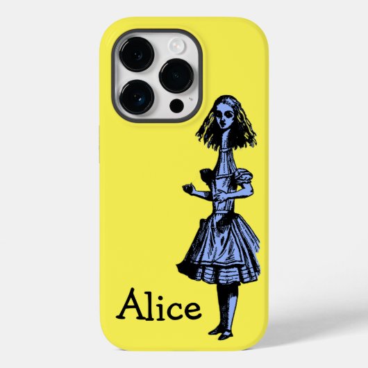 Vintage Alice im Wunderland Case-Mate iPhone Hülle (Rückseite)