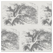 Vintage Alice im Wunderland Cheshire Cat Fabric Stoff (Nahaufnahme)