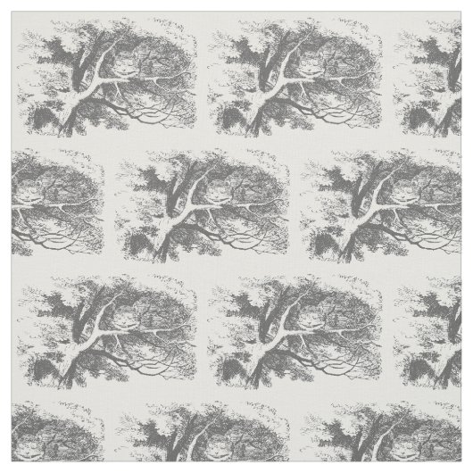 Vintage Alice im Wunderland Cheshire Cat Fabric Stoff (Muster)