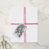 Vintage Alice im Wunderland Cheshire Cat Geschenkt Geschenkanhänger (Mit Garn)