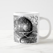 Vintage Alice im Wunderland, Cheshire Cat Jumbo-Tasse (Rechts)
