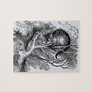 Vintage-Alice im Wunderland, Cheshire-Kat Puzzle
