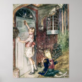 Vintage Alice im Wunderland Der Froschfußmann Poster (Vorne)