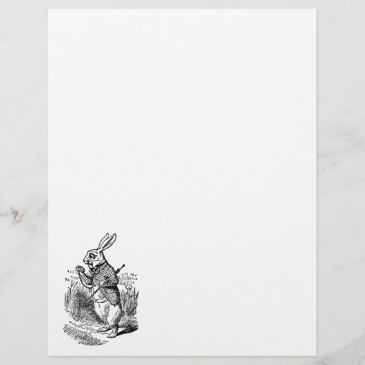 Vintage Alice im Wunderland Flyer (Vorne)