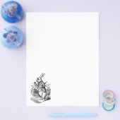 Vintage Alice im Wunderland Flyer (Einzeln)