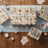 Vintage Alice im Wunderland Geschenkpapier