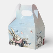 Vintage Alice im Wunderland Geschenkschachtel (Rückseite)