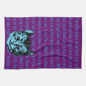 Vintage Alice im Wunderland Geschirrtuch (Horizontal)