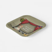 Vintage Alice im Wunderland Girl Babydusche Pappteller (Gewinkelt)