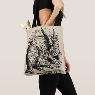 Vintage Alice im Wunderland, Greif, Mock Turtle Tasche