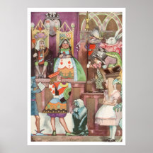 Vintage Alice im Wunderland, Herzkönigin