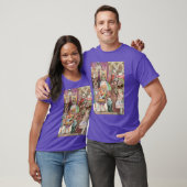 Vintage Alice im Wunderland, Herzkönigin T-Shirt (Unisex)