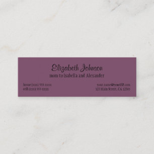 Vintage Alice im Wunderland, Herzkönigin Telefonnummerkarte