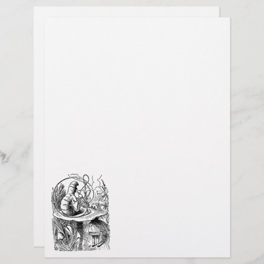 Vintage Alice im Wunderland Hookah Raupe (Vorne/Hinten)