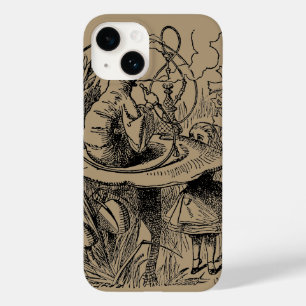Vintage Alice im Wunderland Hookah Raupe Case-Mate iPhone 14 Hülle
