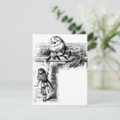 Vintage Alice im Wunderland, Humpty Dumpty an der (Stehend Vorderseite)