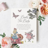 Vintage Alice im Wunderland | Kinderbücher Begleitkarte