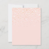 Vintage Alice im Wunderland Kinderdusche Einladung (Rückseite)