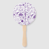 Vintage Alice im Wunderland Kinderdusche Fächer (Rückseite)