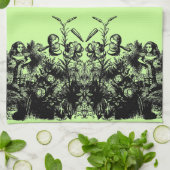 Vintage Alice im Wunderland Küchentuch (Gefaltet)