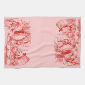 Vintage Alice im Wunderland Küchentuch (Horizontal)