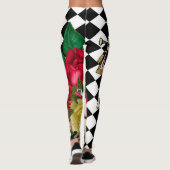 Vintage Alice im Wunderland Leggings (Rückseite)