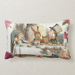 Vintage Alice im Wunderland Lendenkissen
