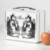 Vintage Alice im Wunderland Metall Brotdose (Beispiel)