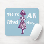 Vintage Alice im Wunderland Mousepad (Mit Mouse)