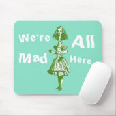 Vintage Alice im Wunderland Mousepad (Mit Mouse)