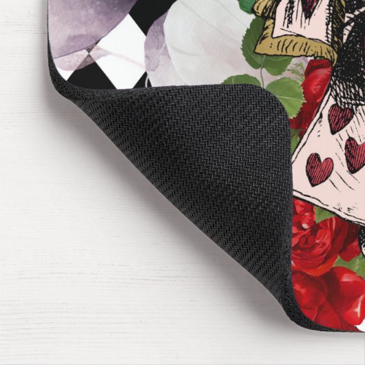 Vintage Alice im Wunderland Mousepad (Ecke)