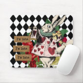 Vintage Alice im Wunderland Mousepad (Mit Mouse)