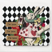 Vintage Alice im Wunderland Mousepad (Vorne)