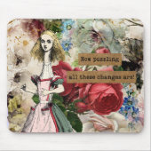 Vintage Alice im Wunderland Mousepad (Vorne)