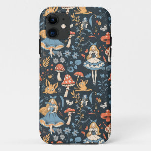 Vintage Alice im Wunderland Nahtloses Muster Case-Mate iPhone Hülle