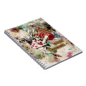 Vintage Alice im Wunderland Notizblock (Rechte Seite)