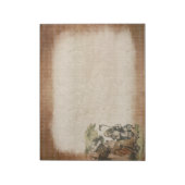 Vintage Alice im Wunderland Notizblock (Rotiert)